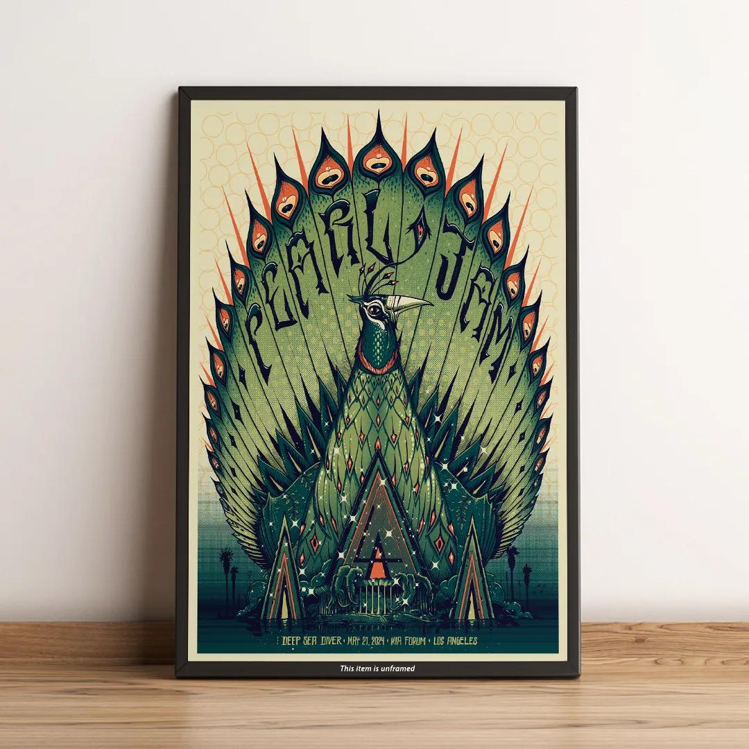 Pearl Jam Los Angeles 2024 May 21 KIA Forum Event Poster Pearl Jam Los Angeles 2024 May 21 KIA Forum Event Poster