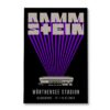 Rammstein Marseille June 8 2024 Orange Velodrome France Event Poster